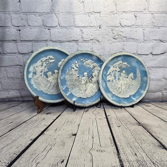 The Bradford Exchange Other - Set of 3 Bradford Exchange Collector's Plate The Love Sonnets of Shakespeare